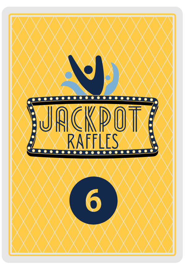 6 Jackpot Raffles Back Cards