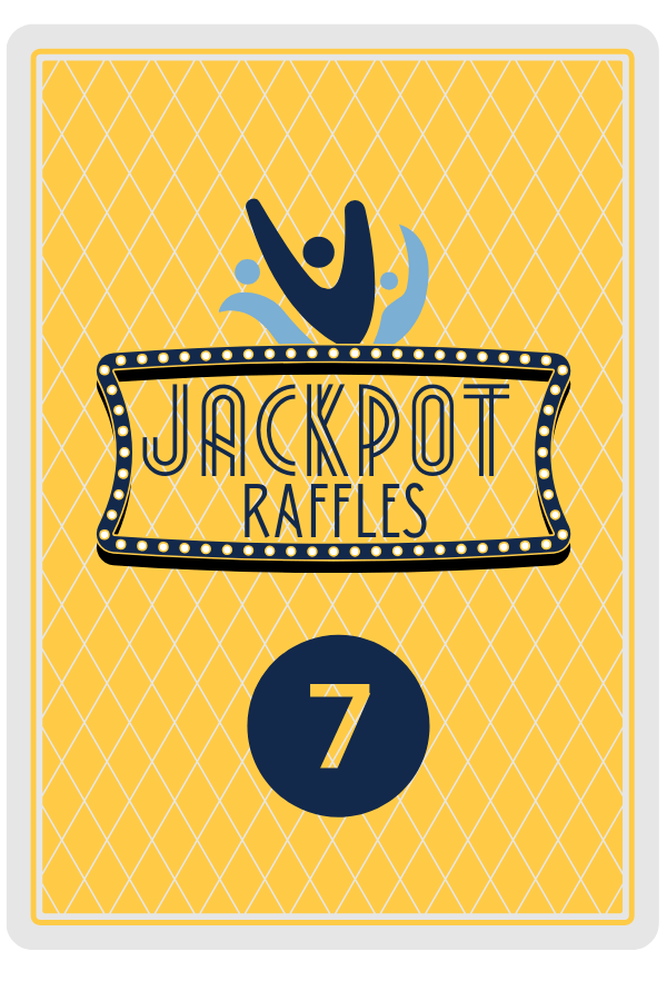 7 Jackpot Raffles Back Cards