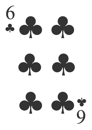 Six Clover Card