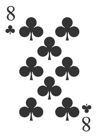 Eight Clover Card