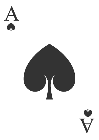 Ace Spades Card